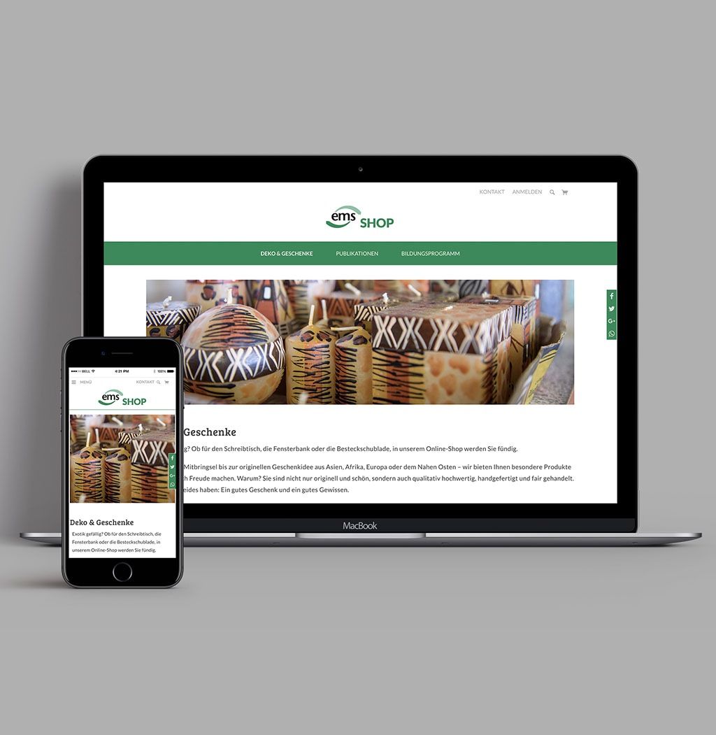 Webshop EMS