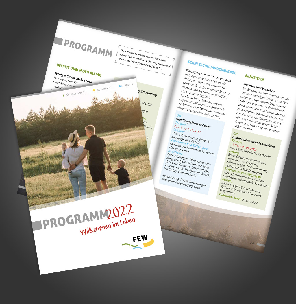 Familienerholungswerk Sudhaus7 Programmheft