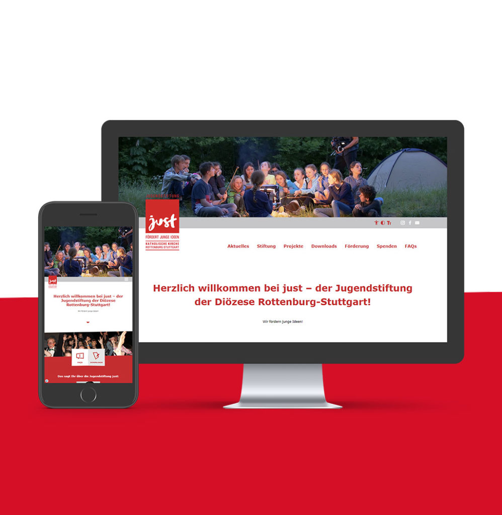 Just Jugendstiftung Website Responsiv Sudhaus7