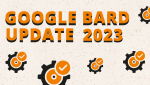 Titelbild mit dem Titel "Google Bard Update 2023"